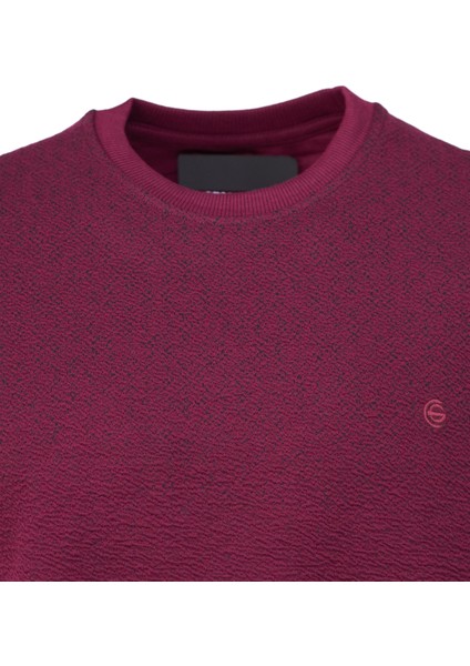 Erkek Mevsimlik Doğal Pamuklu Şık Sweatshirt Bisiklet Yaka Panolu Uzun Kollu Rahat Kesim Tam Kalıp fırsatları