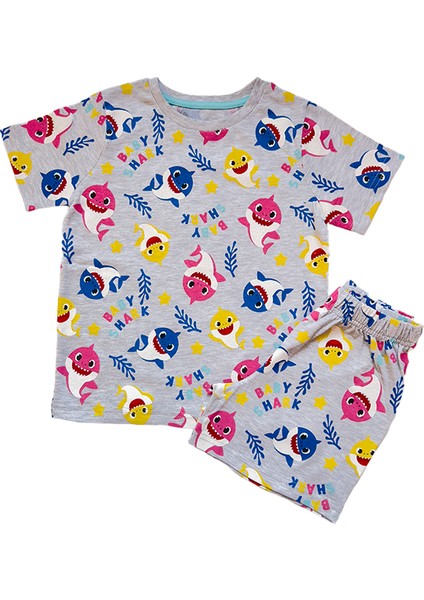 Baby Shark Şortlu Alt Üst Takım
