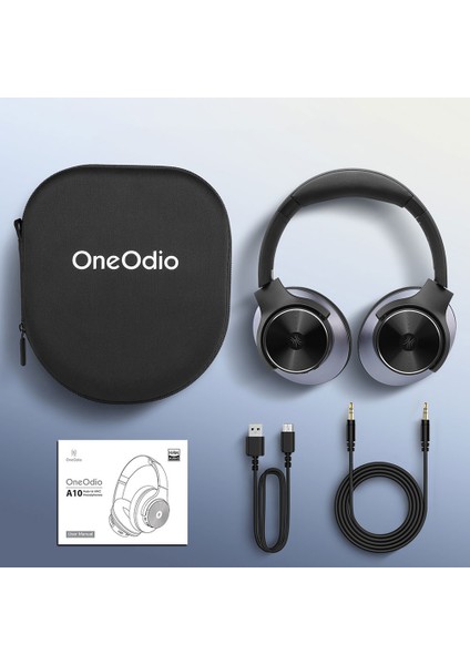 Aktif Gürültü Önleyici Teknolojisi, Hi-Fi Ses Kalitesi, 3.5mm Giriş ile Kablosuz Bluetooth Kulaklık