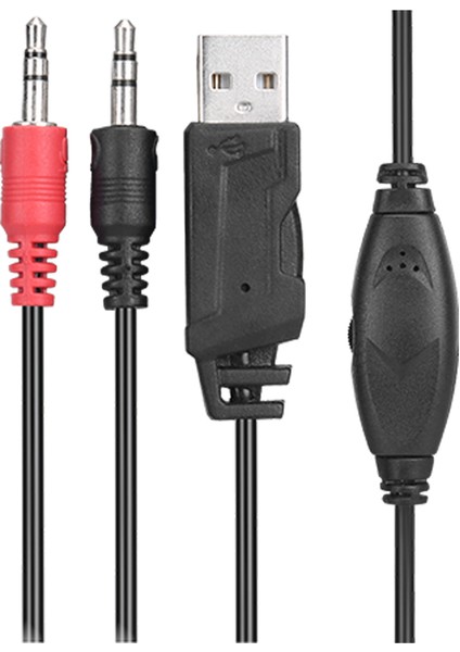 Gürültü Önleyicili 7 Renkli Rgb LED Aydınlatmalı 3.5 mm Jack Girişli Kablolu Gaming Oyuncu Kulaklığı fiyatları