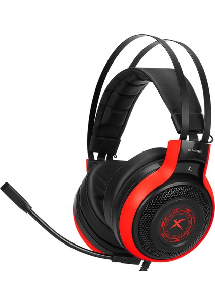 USB Kablolu Gaming Oyuncu Kulaklığı Renkli LED Işıklı Kristal Netlikte 7.1 Surround Ses Teknolojisi