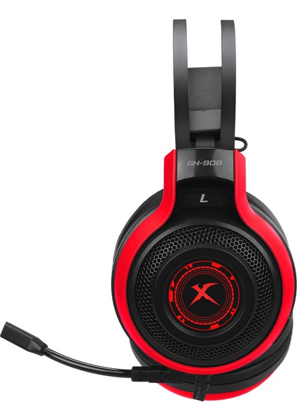 USB Kablolu Gaming Oyuncu Kulaklığı Renkli LED Işıklı Kristal Netlikte 7.1 Surround Ses Teknolojisi fiyatları