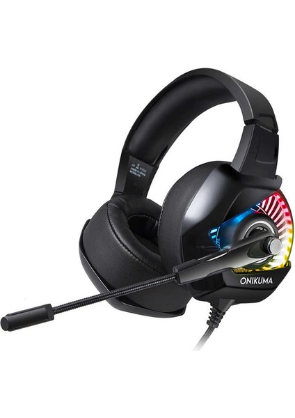 Rgb Aydınlatmalı Işık, Yüksek Kalite Ses, Pro Gaming Headset 3.5mm Girişli Kablolu Oyuncu Kulaklığı