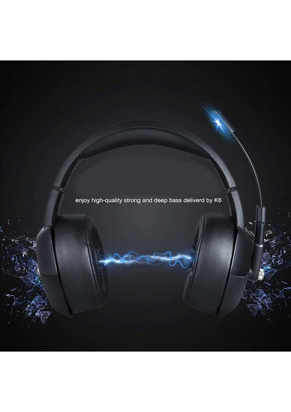 Rgb Aydınlatmalı Işık, Yüksek Kalite Ses, Pro Gaming Headset 3.5mm Girişli Kablolu Oyuncu Kulaklığı fırsatları