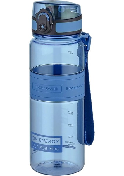 500 ml Orta Boy Silikon Gövde Tritan Su Matarası