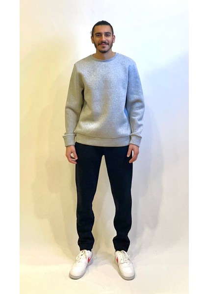 Erkek Içi Polarlı 3 Iplik Kalın Eşofman Altı SPR24EA76