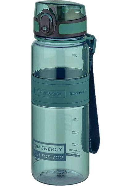 500 ml Orta Boy Silikon Gövde Tritan Su Matarası
