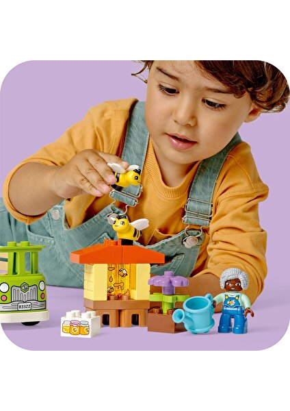 LEGO® DUPLO® Kasabası Arıların ve Arı Kovanlarının Bakımı 10419 - 2 Yaş ve Üzeri Çocuklar için Eğitici Oyuncak Yapım Seti (22 Parça)