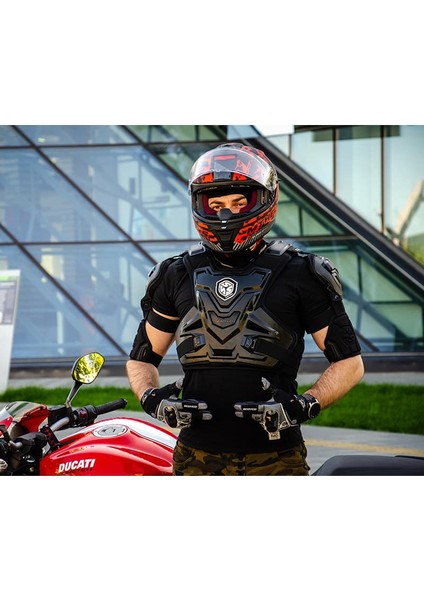 Motosiklet Body Armor Cross Giysi 360 Derece Zırh Full Koruma Mont Body fırsatları
