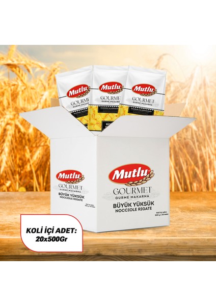Gurme Büyük Yüksük Makarna 500 gr x 20 Adet