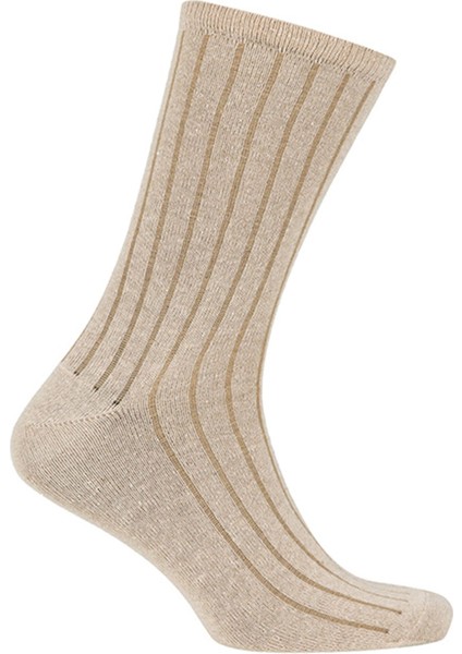 Bambu Asker Çorap Bej 3'lü Paket fırsatları