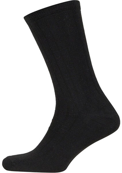 Bambu Asker Çorap Siyah 3'lü Paket