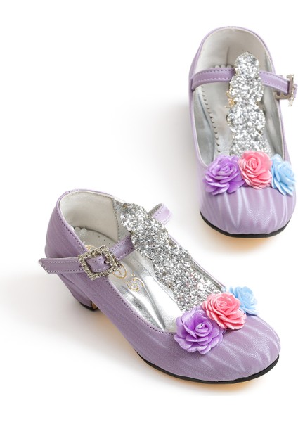 Unıcorn Topuklu Ayakkbı Lila 29