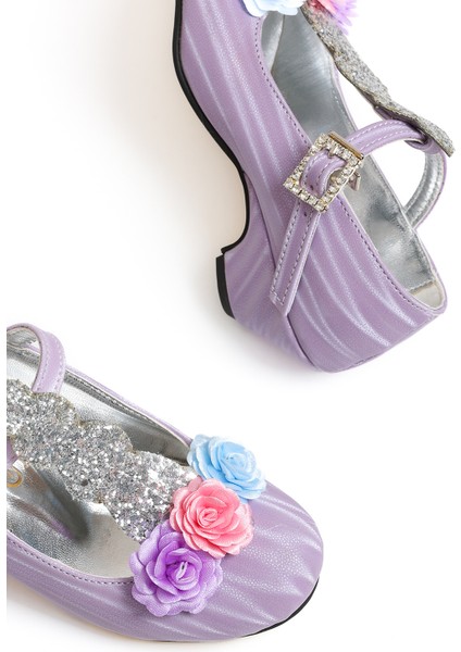 Unıcorn Topuklu Ayakkbı Lila 29 fiyatları