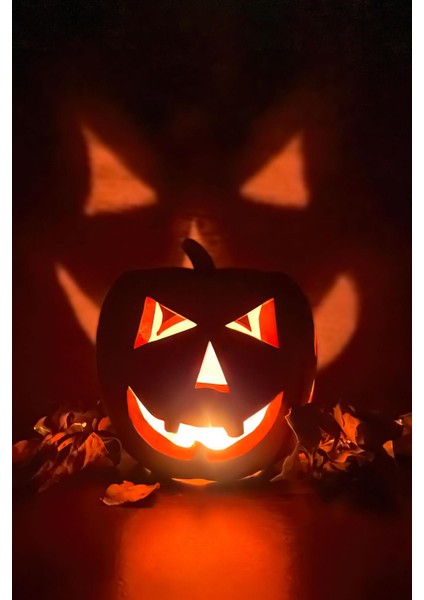 Balkabağı Cadılar Bayramı Halloween Kabak Mumluk, Kabak Mumluk Cadılar Bayramı+Tealıght Mum modelleri