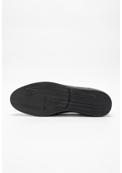 Erkek Siyah Deri Casual Ayakkabı 537 3382 Erk Ayk SK23/24 fırsatları