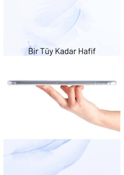 Galaxy Tab S9  Fe 10.9 Inç Uyumlu Kalem Bölmeli Tablet Kılıf  SM-X510NLGATUR-SM-X510NLIATUR-SM-X510NZAATUR-SM-X510NZSATUR