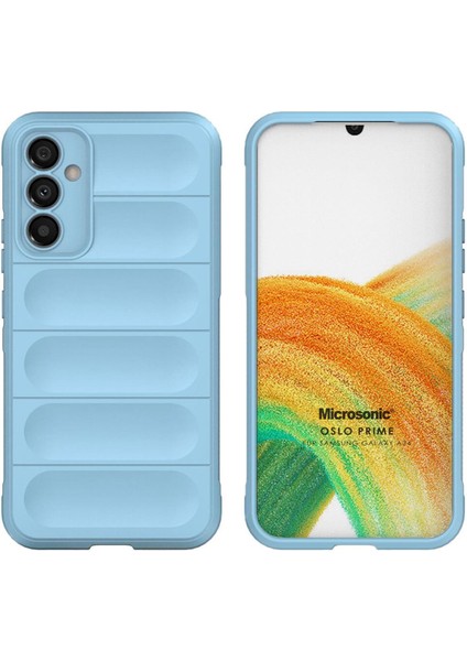 Samsung Galaxy M34 5g Kılıf Oslo Prime Mavi