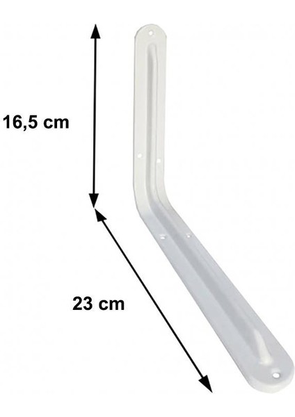 LISINYA202 Raf Altı 7x9 mm Beyaz Alithestereo