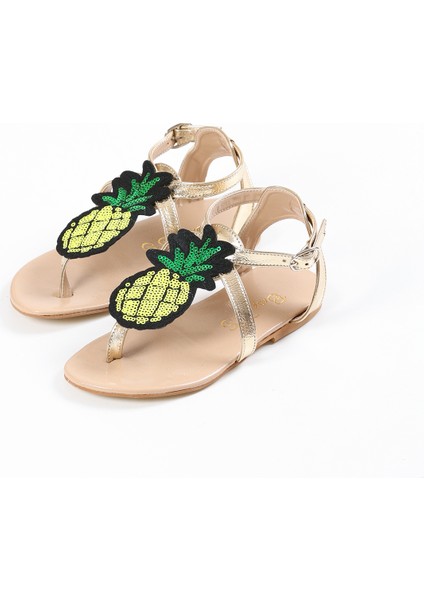 Ananas Sandalet Gold 30
