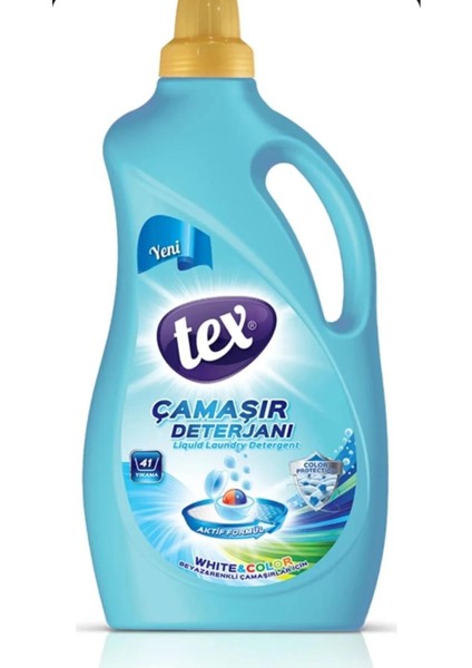 Sıvı Çamaşır Deterjanı Whıte & Color 2500 ml 4 Lü