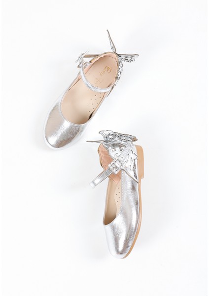 DS50109 30 Babet Ayakkabı Butterfly Gümüş 30 fiyatları