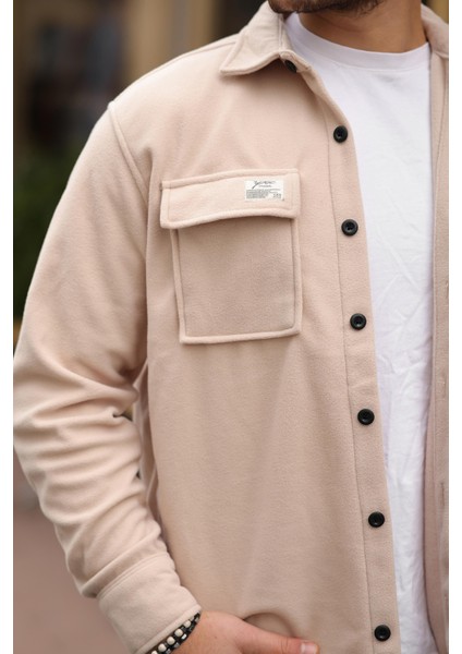 Oversize Düz Cepli Polar Gömlek Xc U 201 fırsatları