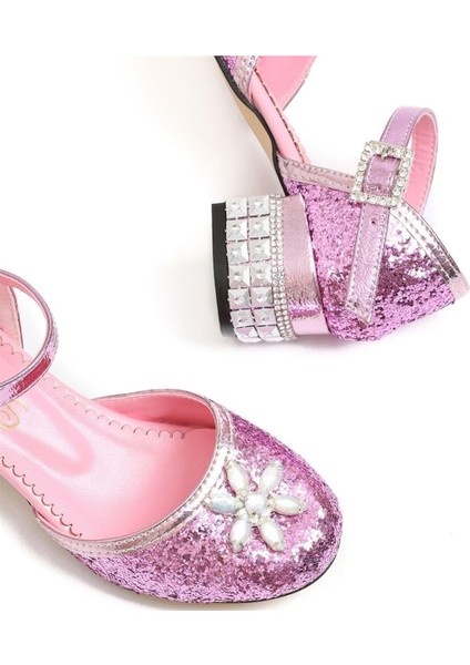 Elsa Topuklu Ayakkabı Taşlı Pembe 25 modelleri