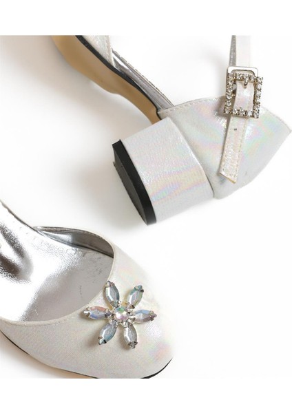 Sultan Topuklu Ayakkabı Beyaz 30