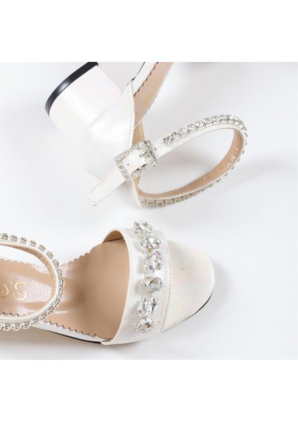 Carmen Topuklu Ayakkabı Beyaz 25 fiyatları
