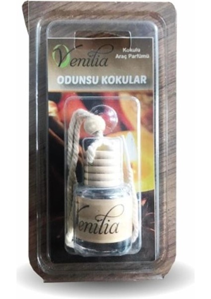 Odunsu Esanslı Dekoratif Ipli Oto Kokusu - Otomobil Parfümü