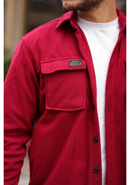 Oversize Düz Cepli Polar Gömlek Xc U 201 fırsatları