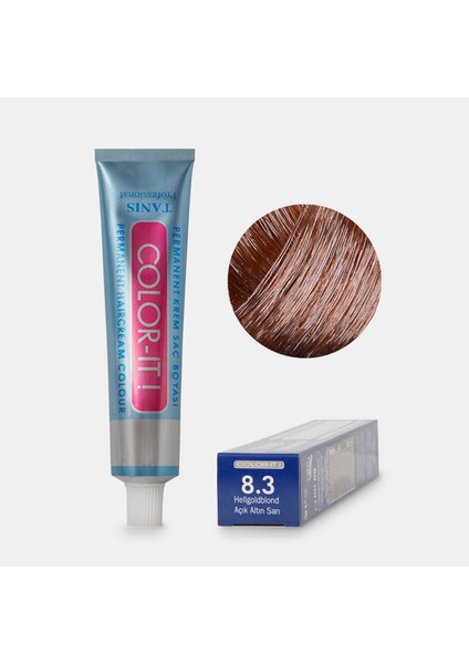 Kalıcı Saç Boyası Color-It 8.3 Açık Altın Sarışın