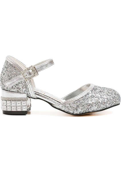 Elsa Topuklu Ayakkabı Gümüş 34