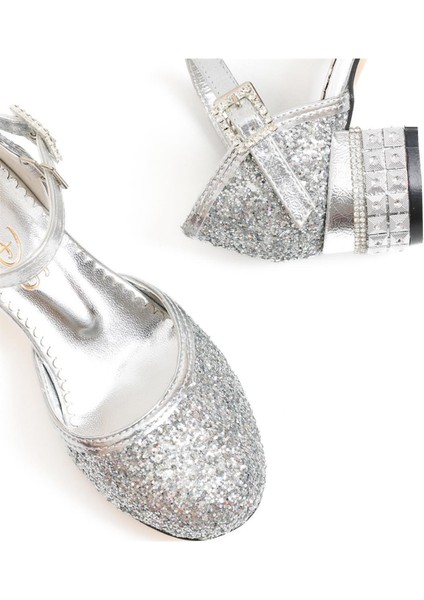 Elsa Topuklu Ayakkabı Gümüş 34 modelleri