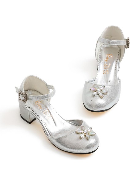 Sultan Topuklu Ayakkabı Gümüş 30 modelleri