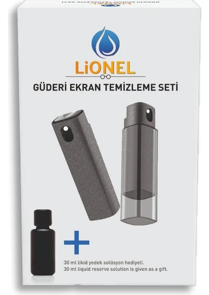 Güderi Ekran Temizleme Seti + 30 ml Yedek Likit Hediye