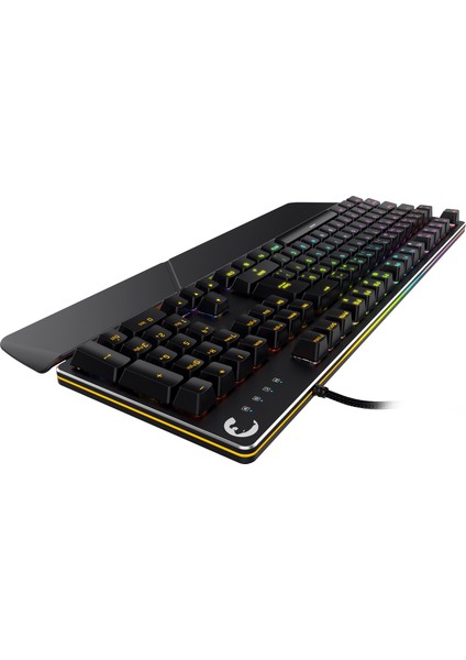 Calypso V2 Rgb Optik Su ve Toza Dayanıklı Mekanik Red Switch USB Dıy Gaming Klavye