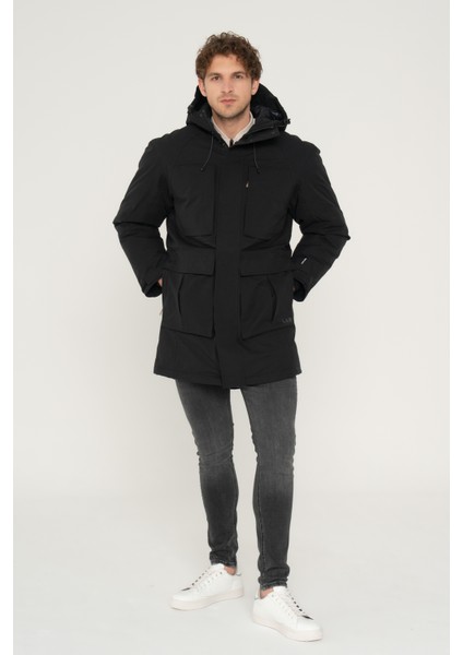 Suya Dayanikli Kapüsonlu Parka - Lab