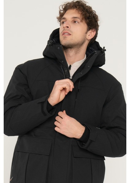 Suya Dayanikli Kapüsonlu Parka - Lab