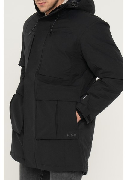 Suya Dayanikli Kapüsonlu Parka - Lab