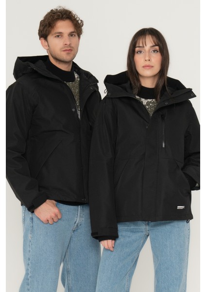 Jormont Shell Jacket Erkek Siyah Mont 12238882-Black
