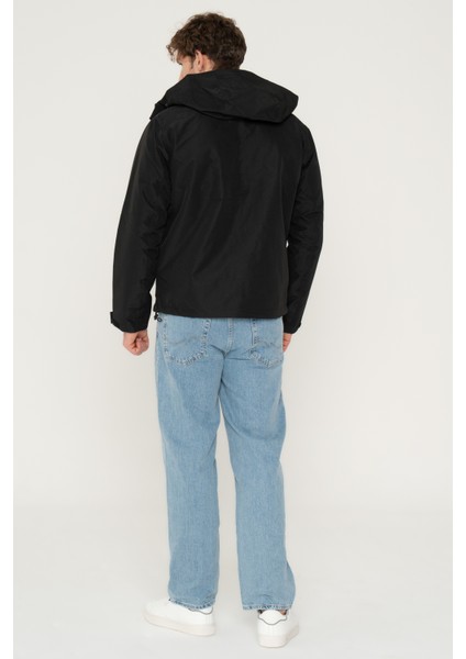 Jormont Shell Jacket Erkek Siyah Mont 12238882-Black