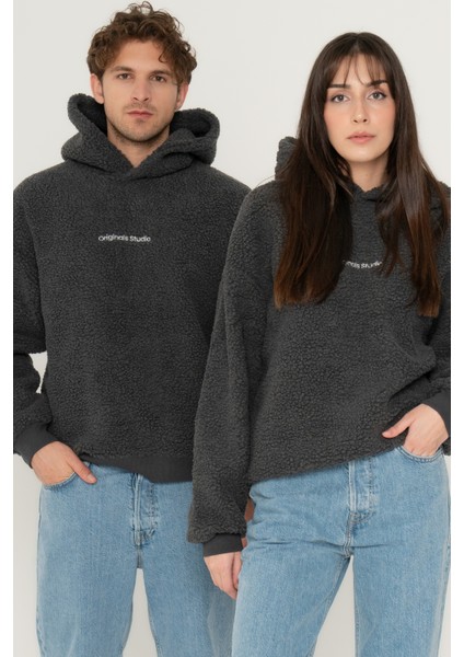 Jack & Jones Kapüşonlu Teddy Sweatshirt - Vesterbro