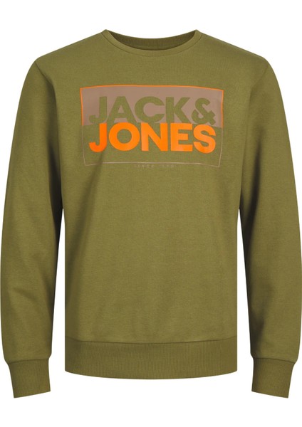 Jcobox Sweat Crew Neck Fst Haki