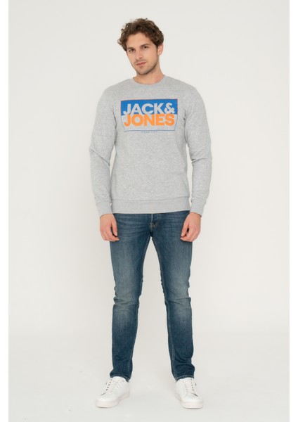 Jcobox Sweat Crew Neck Fst Grımelanj