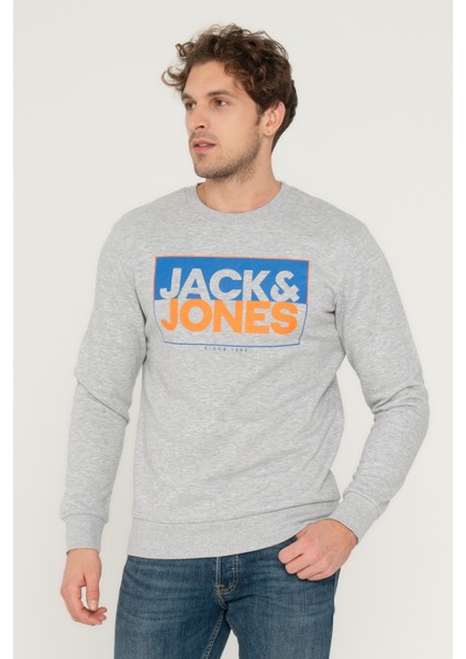 Jcobox Sweat Crew Neck Fst Grımelanj