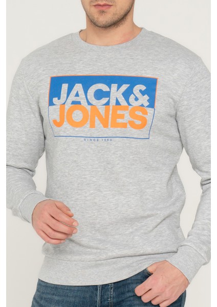 Jcobox Sweat Crew Neck Fst Grımelanj