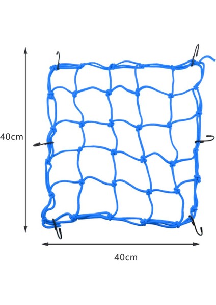 Motosiklet Rafı 6 Depolama Mavi 40*40CM (Yurt Dışından)