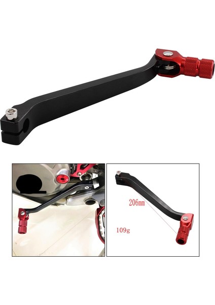 Kırmızı ve Katlanır CRF250L 250L 250 2014 2012-2020 (Yurt Dışından)